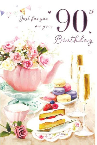 Picture of 90TH BIRTHDAY CARD